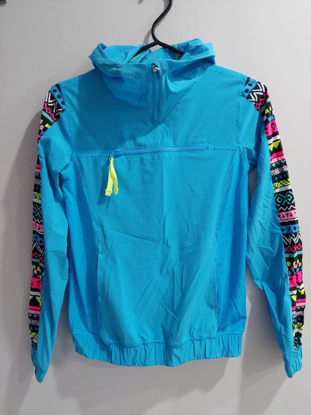 Ivivva Lululemon Girls youth 10Y Hooded Stash and Go Jacket Pullover